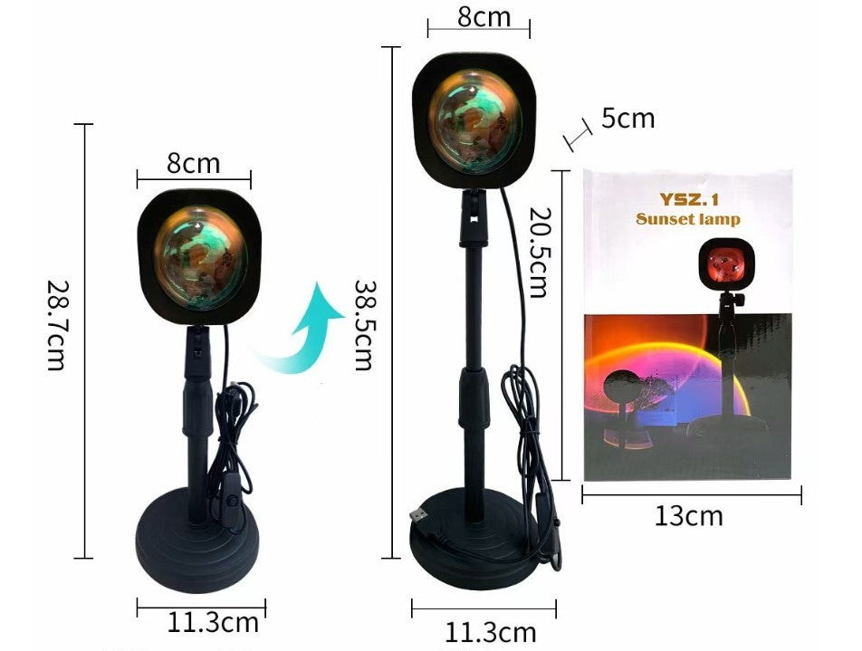 🌅 LumiGlow™ Sunset Projection Lamp
✨ Transform your space with a dreamy sunset glow that melts stress away