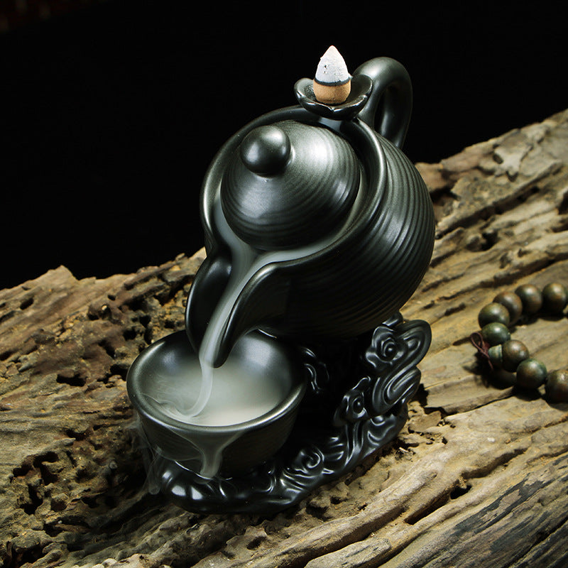 ZenFlow™ Teapot Incense Burner Fountain