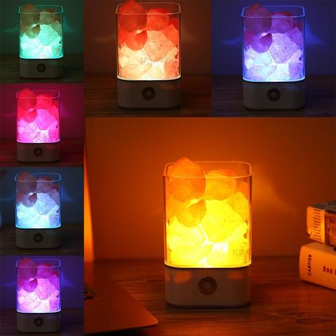 🧂 
Crystal salt lamps™️ ✨ Creates a warm, calming glow to instantly relax your space