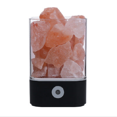 🧂 
Crystal salt lamps™️ ✨ Creates a warm, calming glow to instantly relax your space