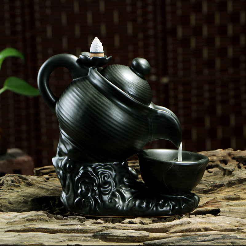 ZenFlow™ Teapot Incense Burner Fountain