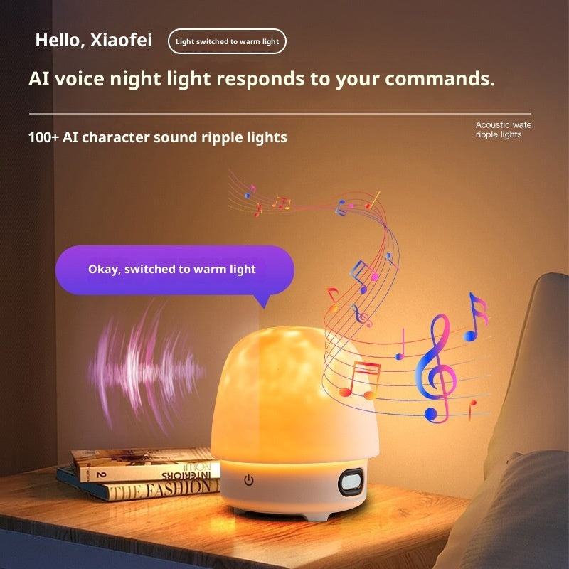 LumaWave™ Smart Water Ripple Ambient Night Light