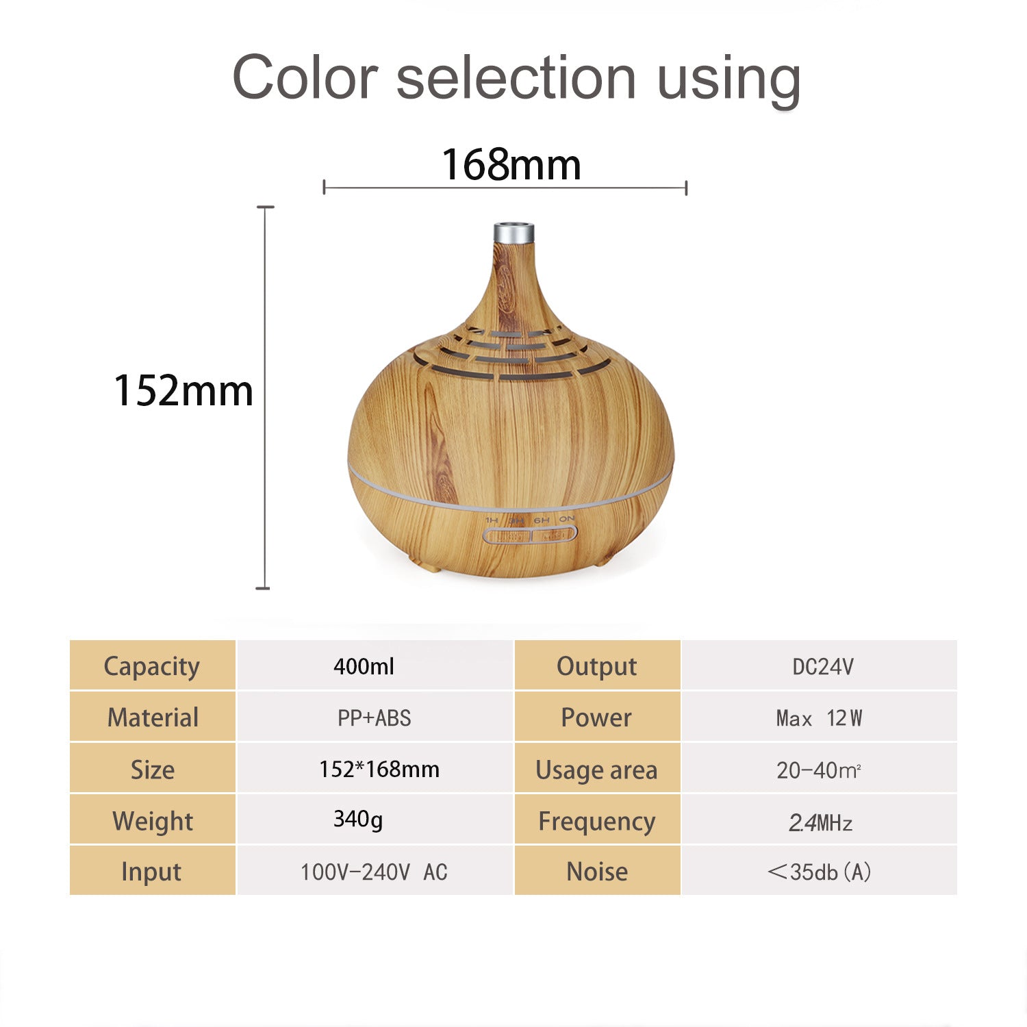 🌿 TranquilMist™ Wood Grain Diffuser
✨ Fill your room with soothing aromas for stress relief and calm