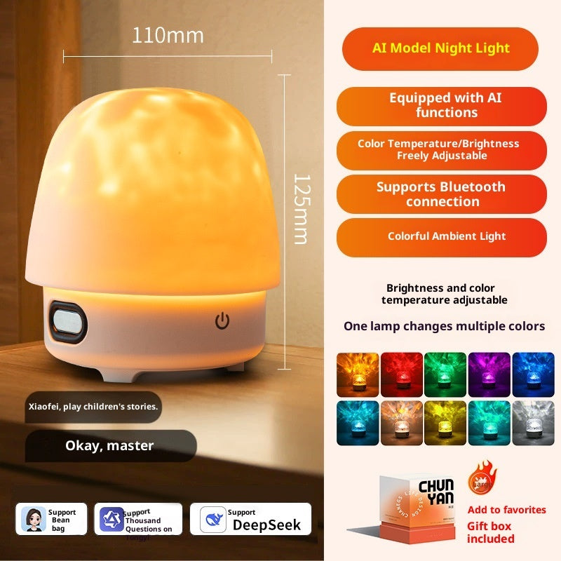 LumaWave™ Smart Water Ripple Ambient Night Light