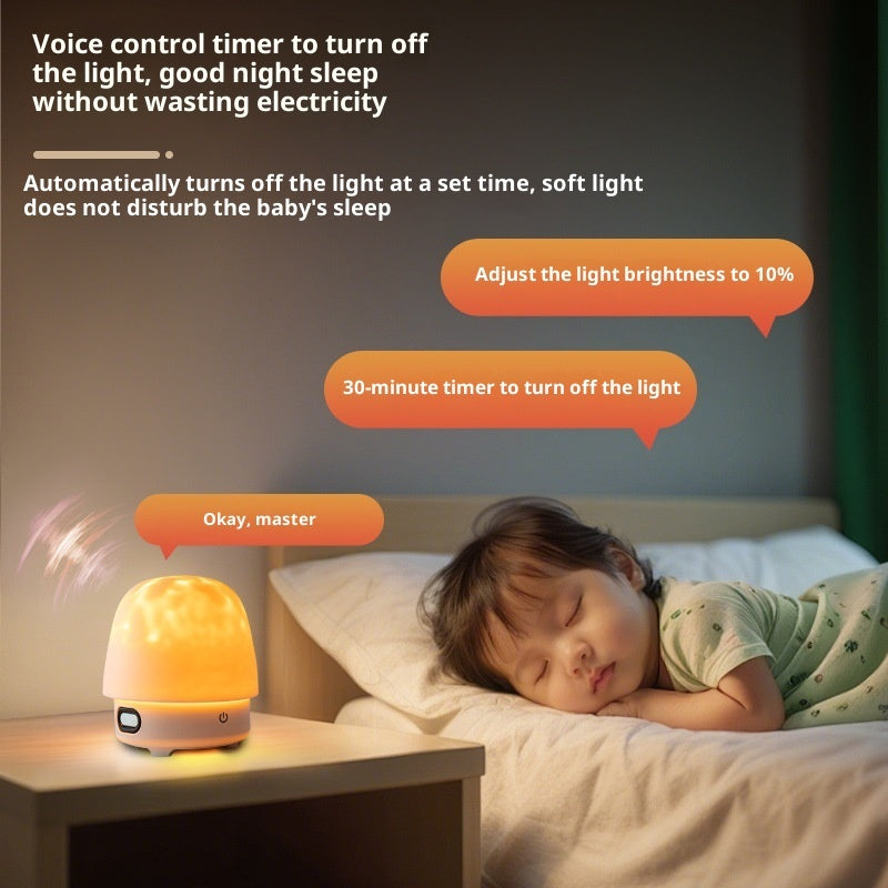 LumaWave™ Smart Water Ripple Ambient Night Light